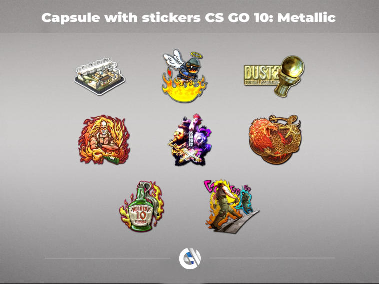 10 Years Birthday Sticker Capsule: Review of the Best CSGO Anniversary Stickers. Photo 5