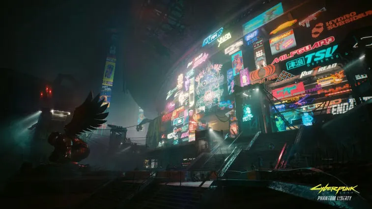 Cyberpunk 2077's Phantom Liberty DLC Transforms Night City. Photo 1